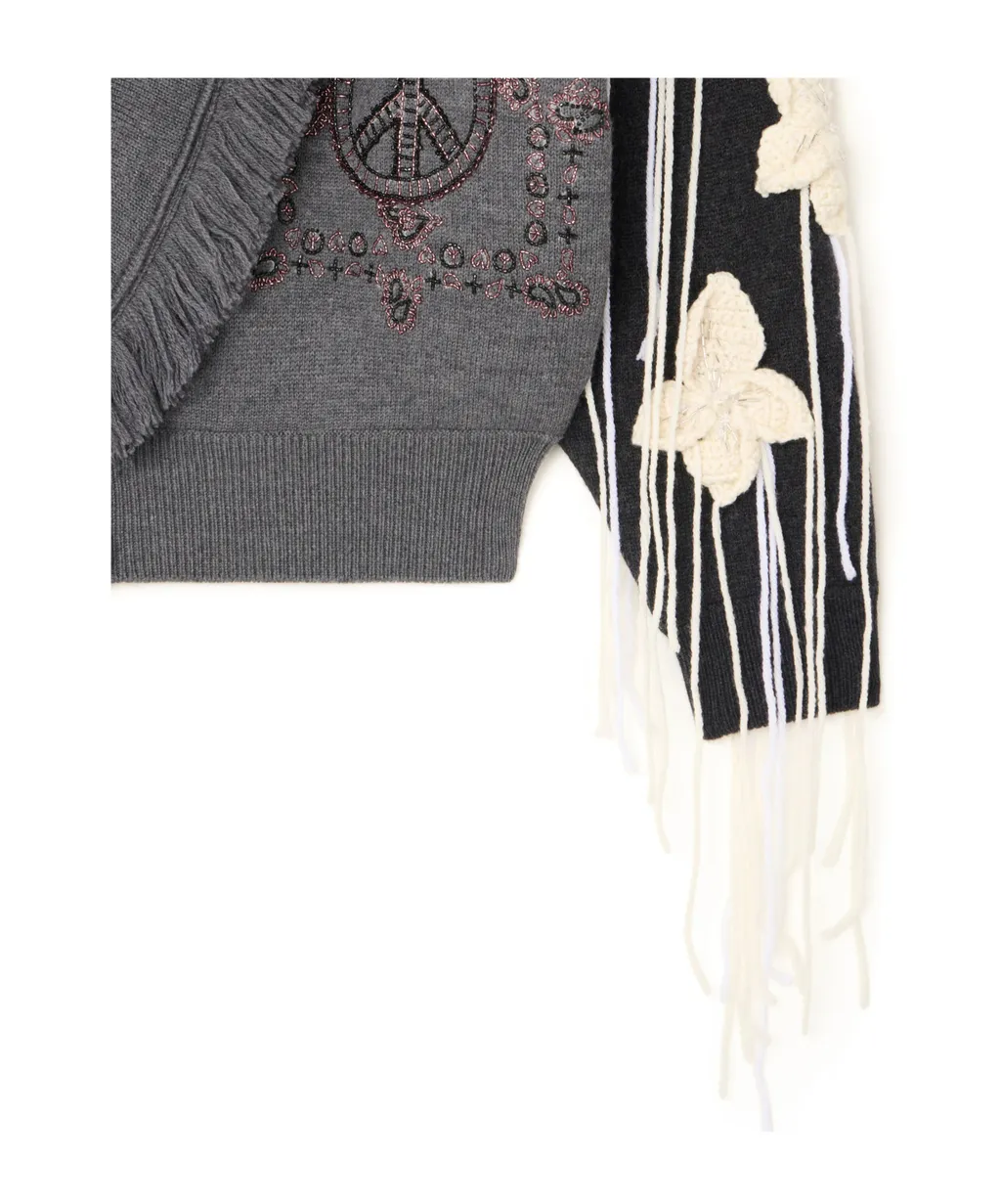 Midnight In Manhattan Bomber Cardigan