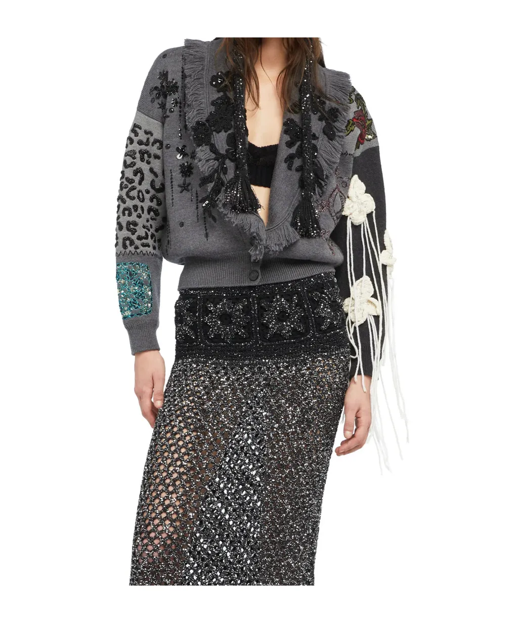 Midnight In Manhattan Bomber Cardigan