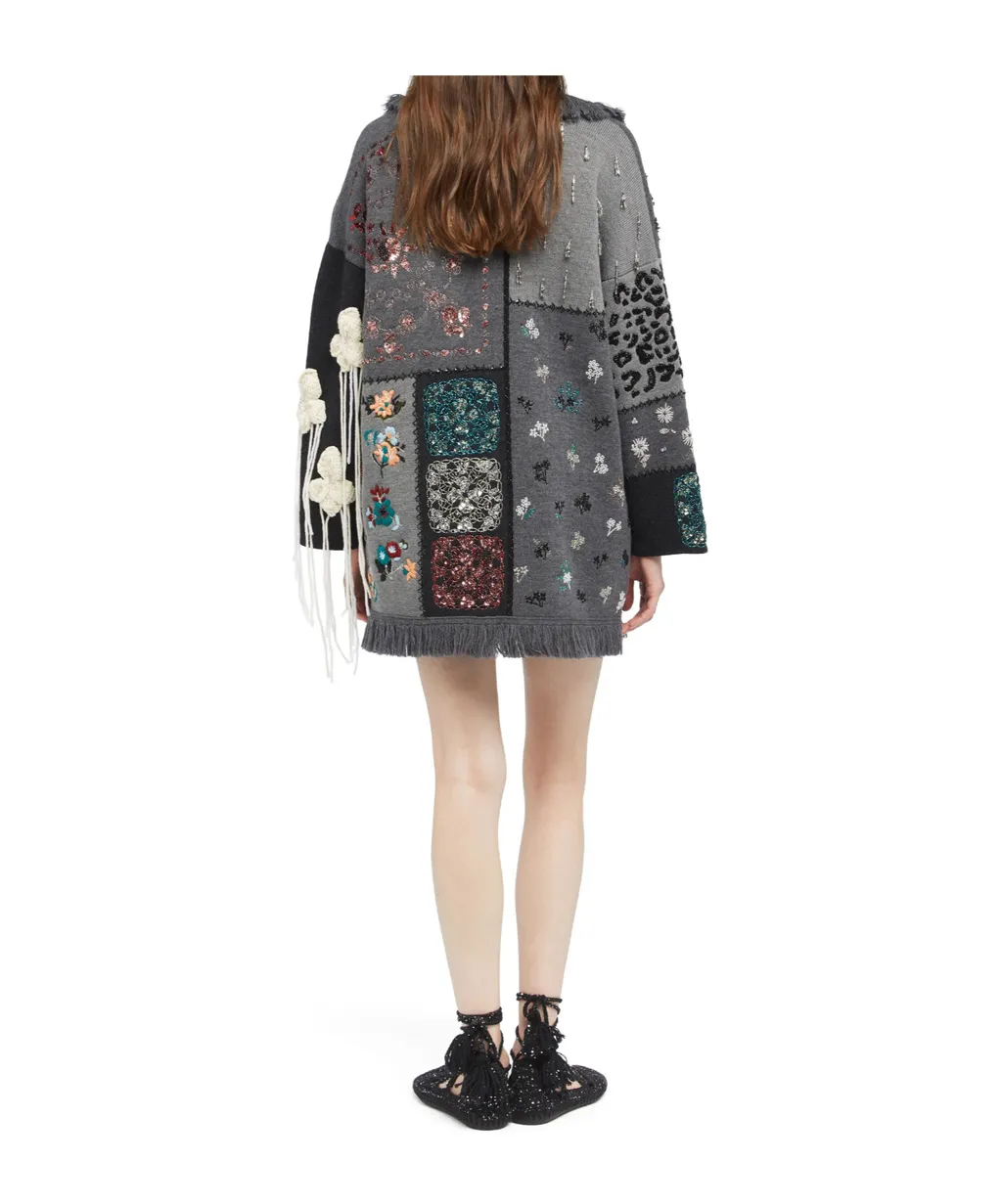 Midnight In Manhattan Knitted Cardigan