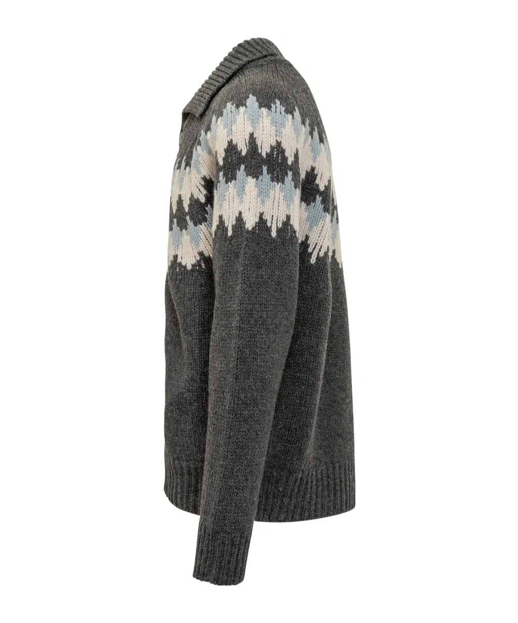 Button-Up Winter Cardigan