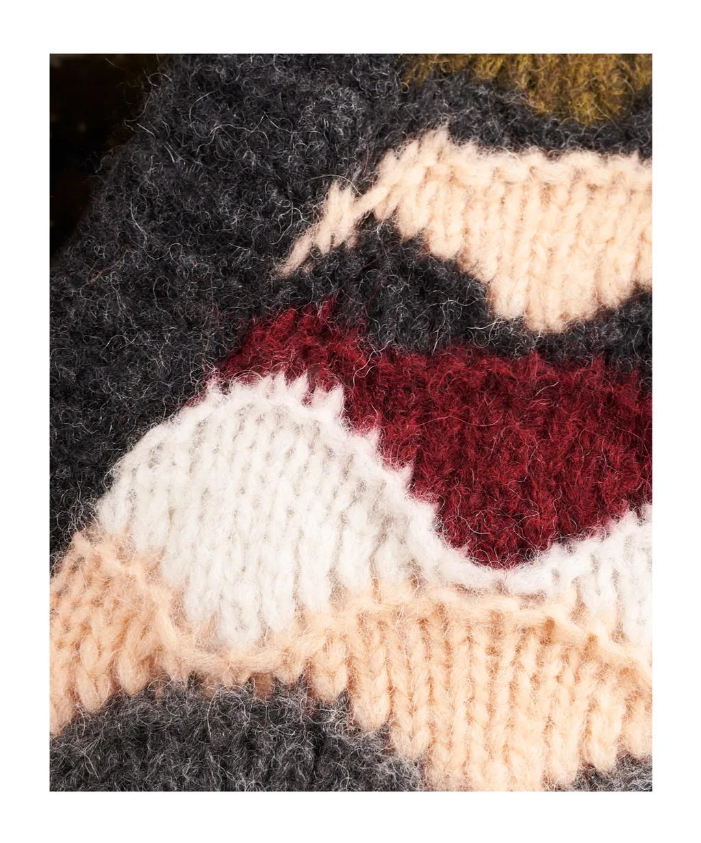 Chevron Knitted Vest