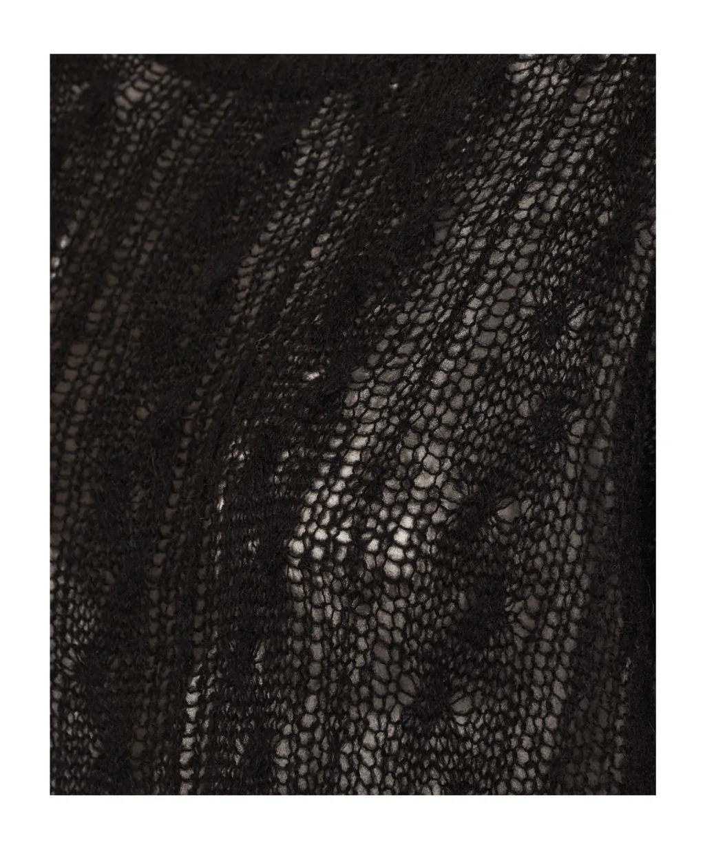 Distressed Knitted Jumper