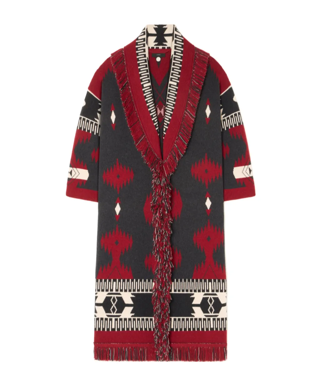 Icon Fringed Coat