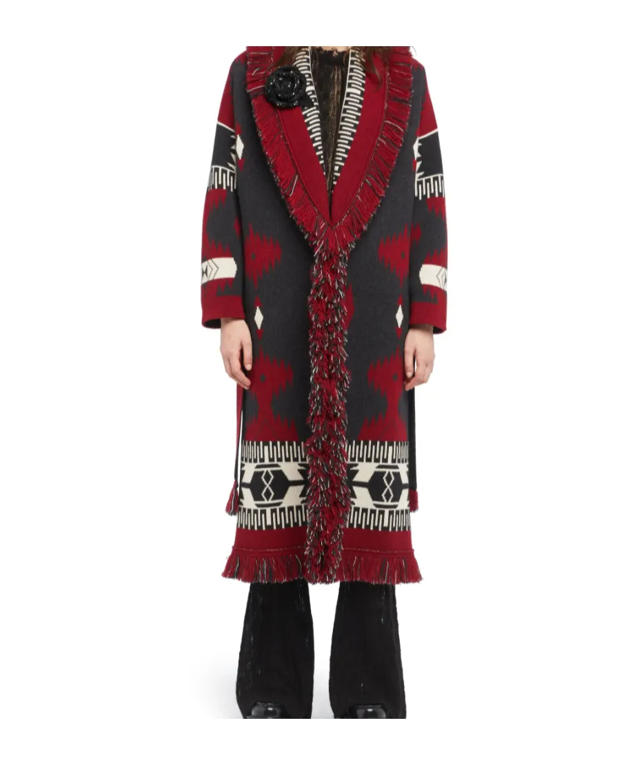Icon Fringed Coat