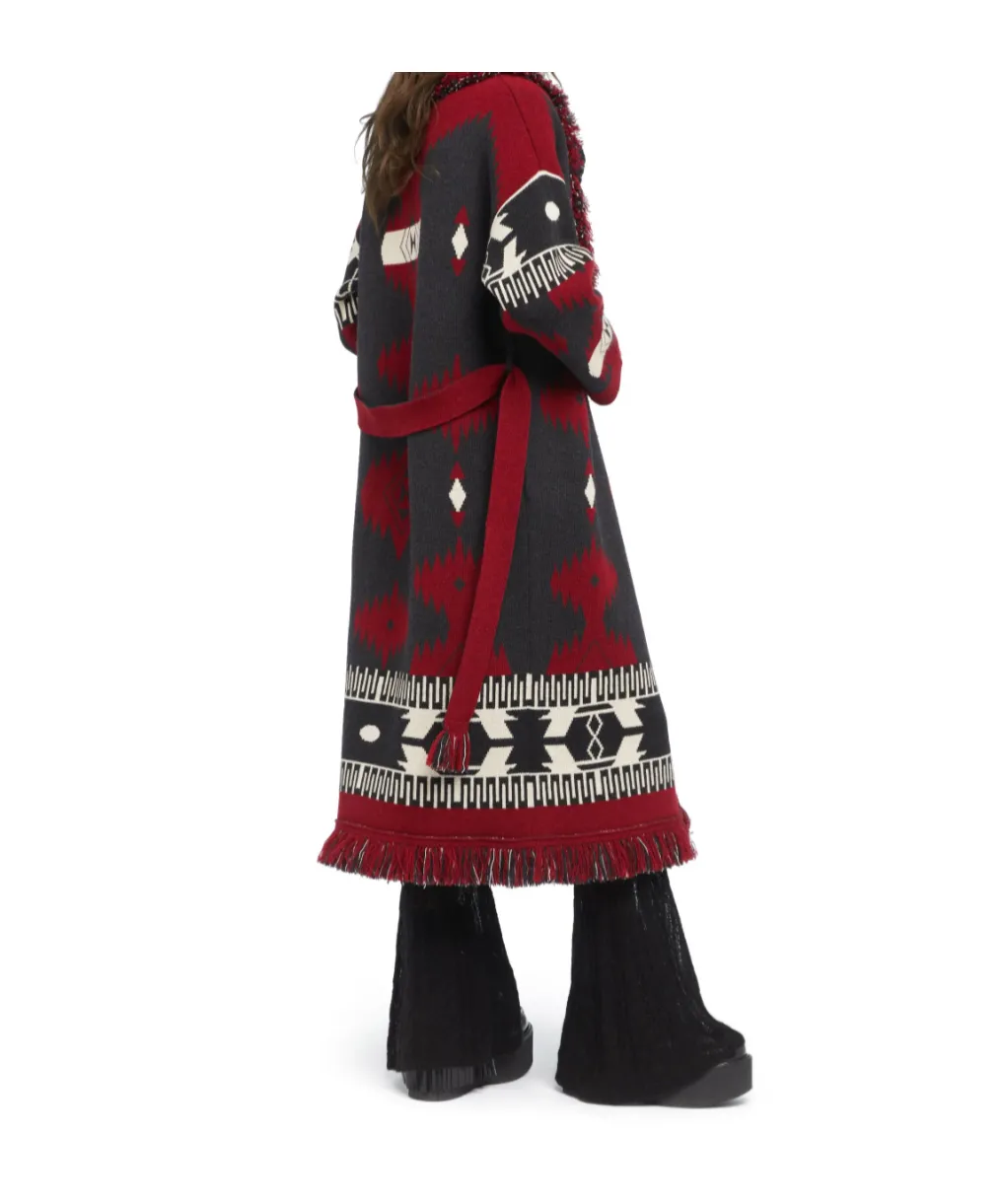 Icon Fringed Coat