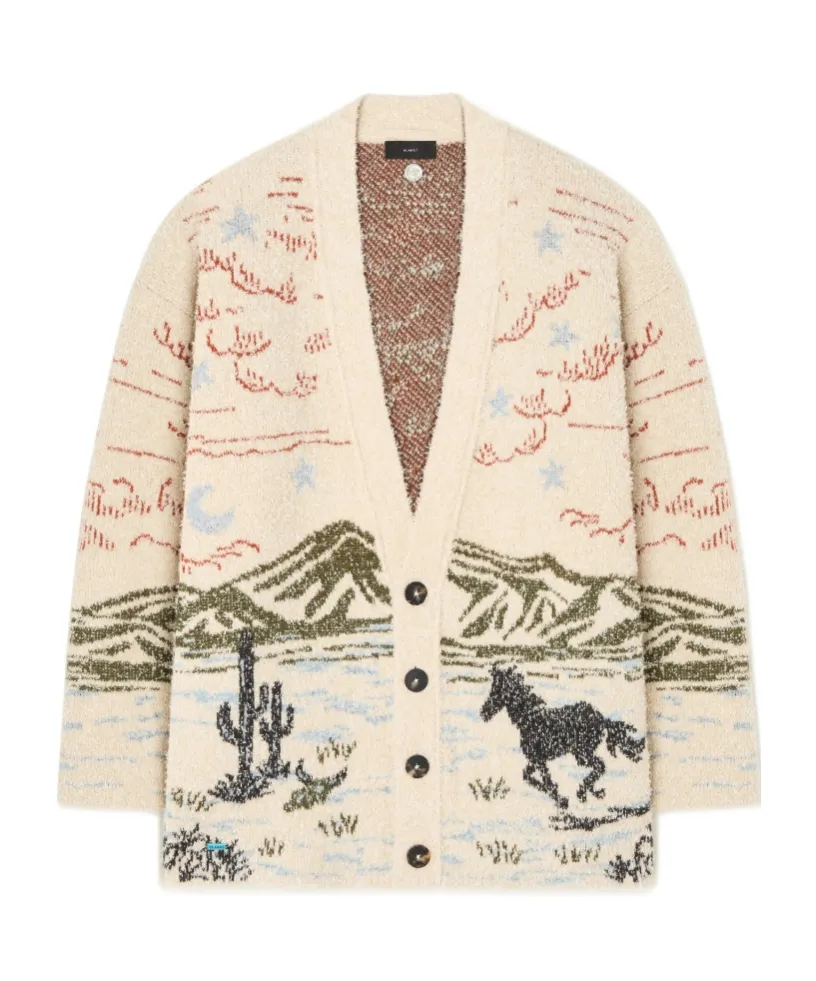 Landscape Horse Cardigan