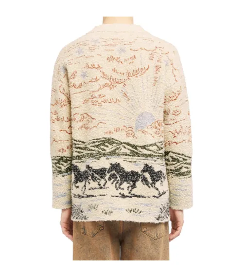 Landscape Horse Cardigan