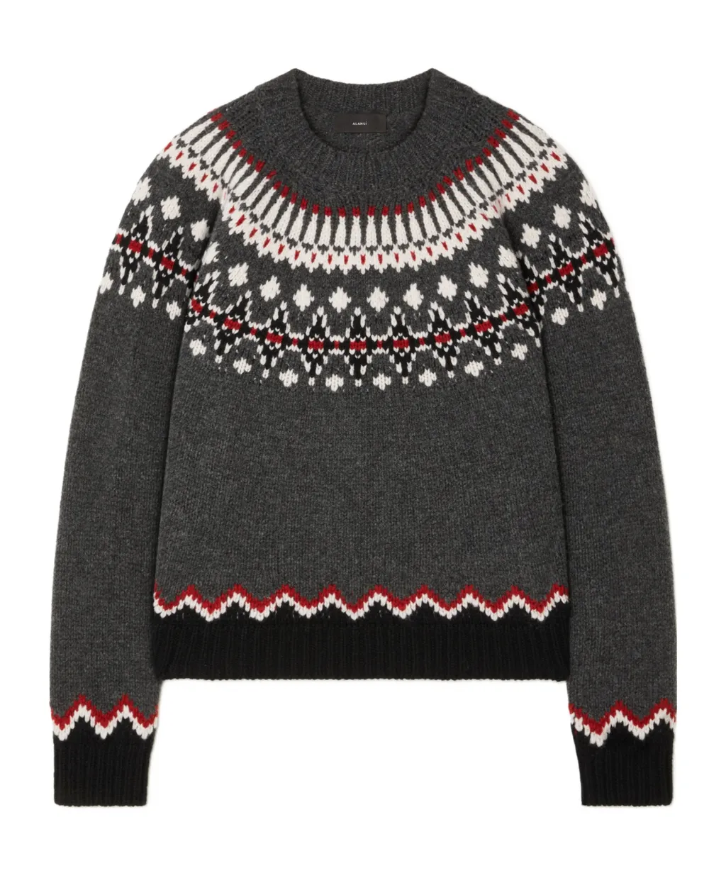 Fair Isle Pattern Sweater