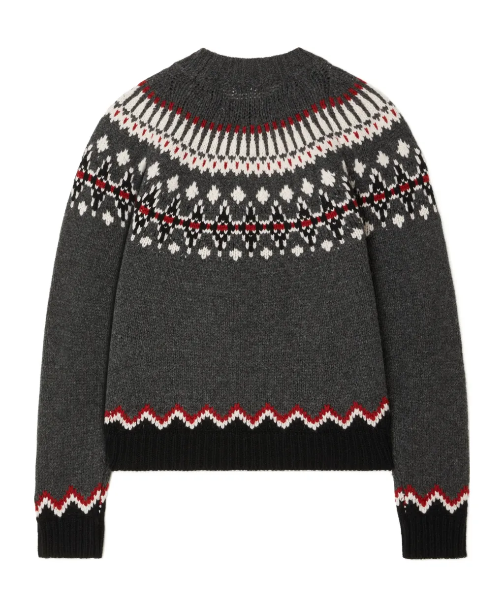 Fair Isle Pattern Sweater