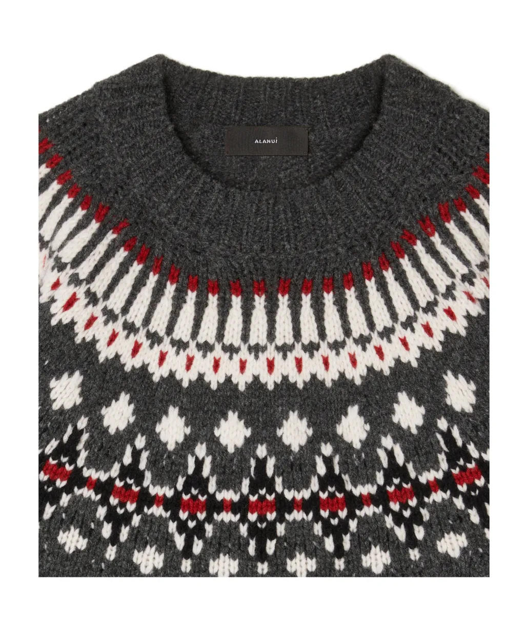 Fair Isle Pattern Sweater