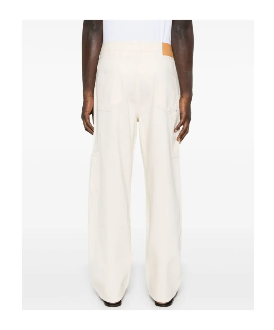Straight Leg Denim Pants