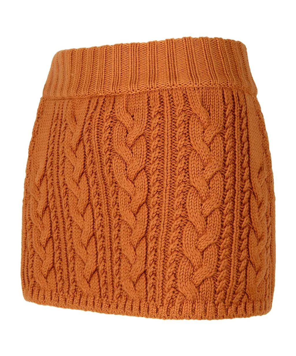 Elasticated Waistband Mini Skirt