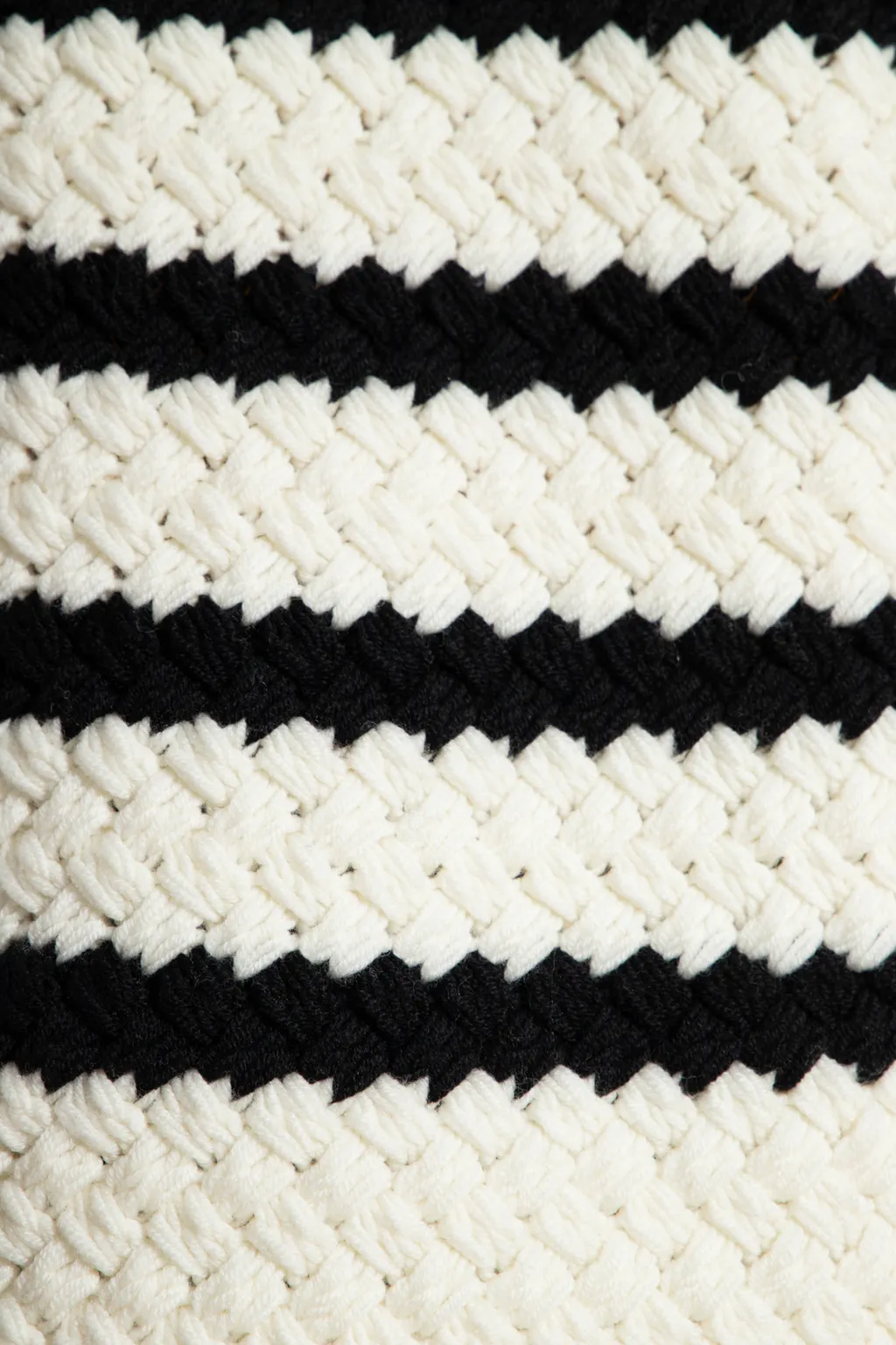 Stripe Detailed Knitted Sweater