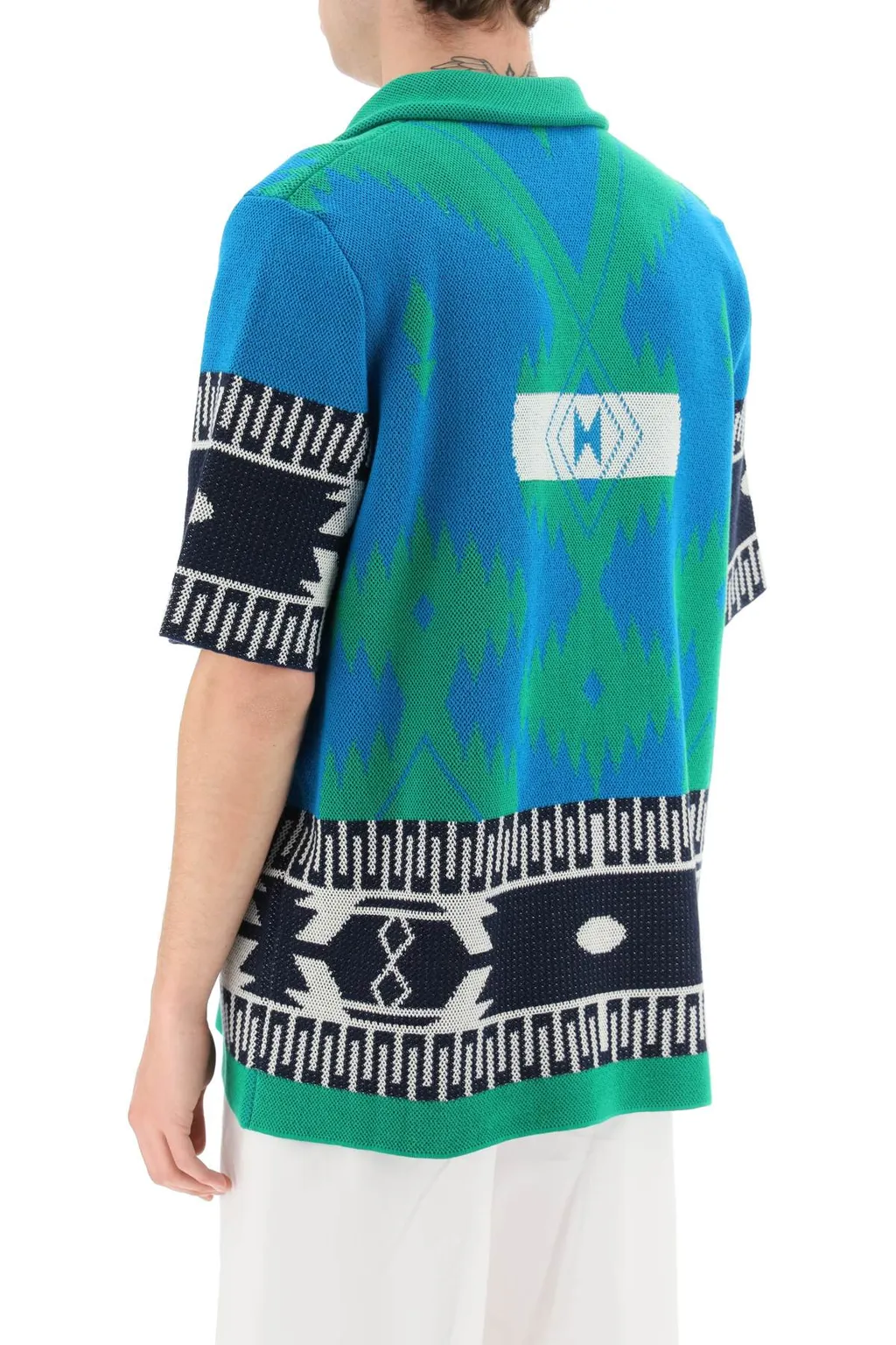 Graphic Printed Buttoned Shirt