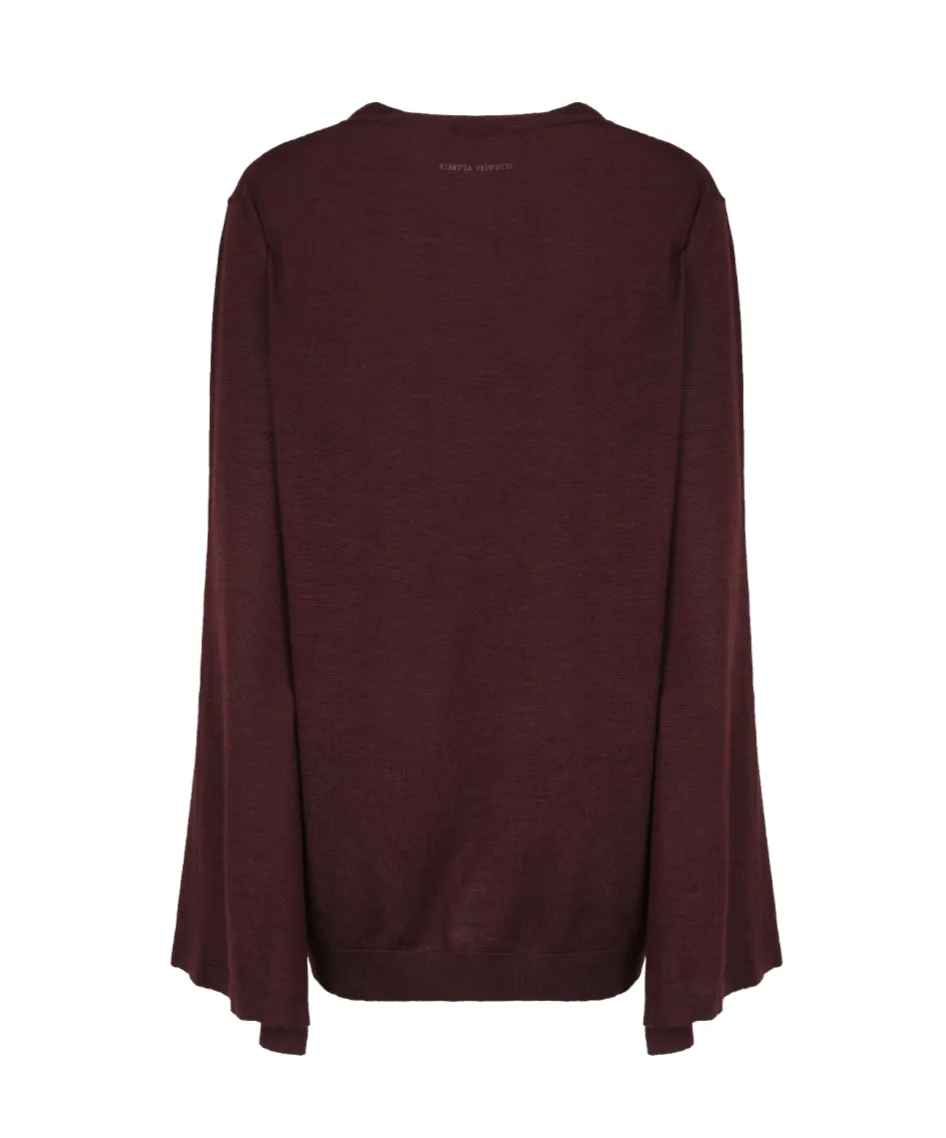 V-Neck Knitted Jumper