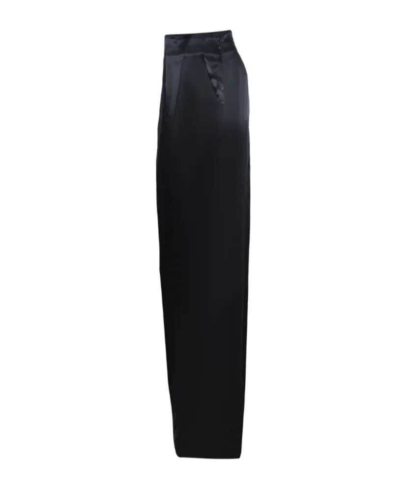 Creased Casual Pants