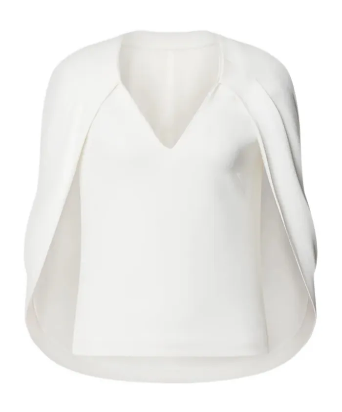 V-Neck Cape Top