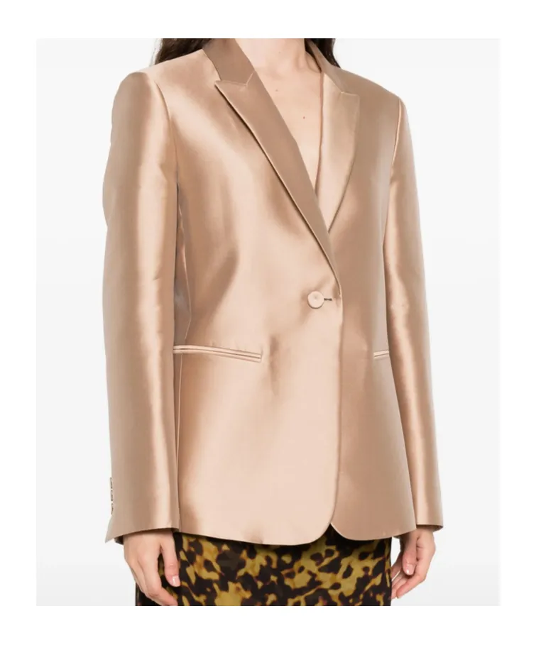 Long-Sleeved Suit Jacket