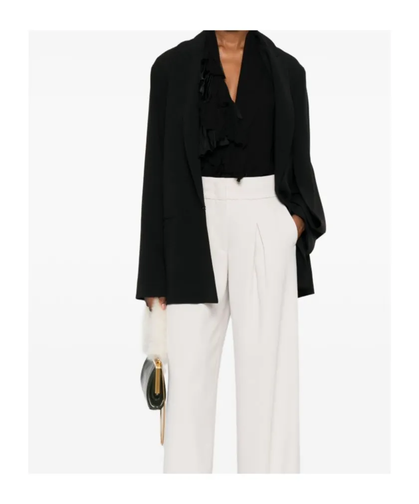 Long-Sleeved Suit Jacket