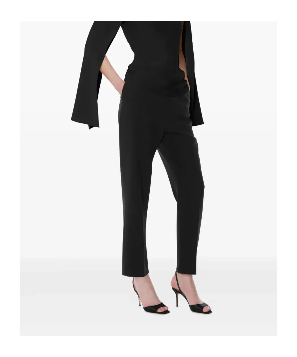 Straight-Leg Tailored Trousers