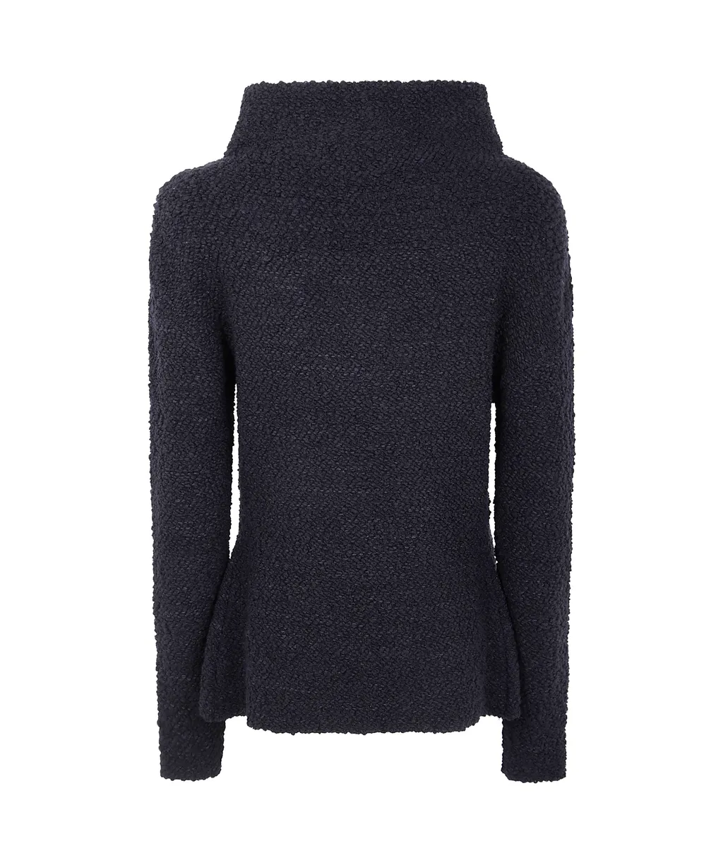 Crossneck Knit Jacket