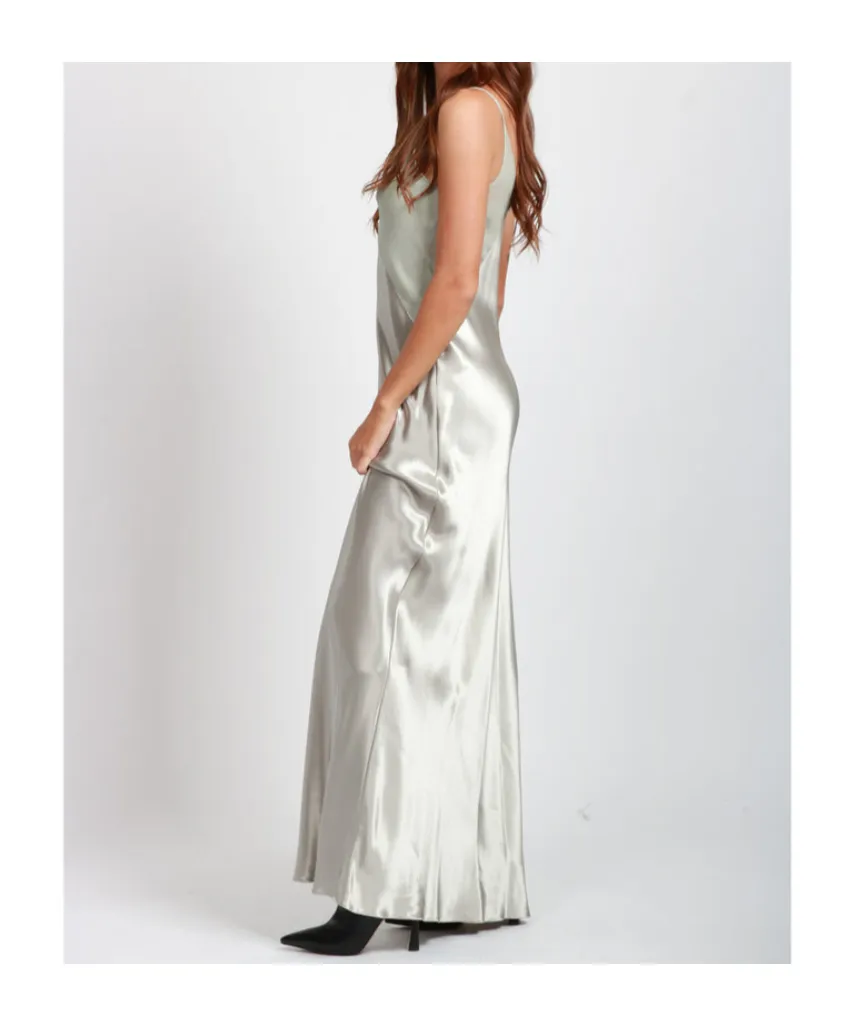 V-Neck Sleeveless Dress