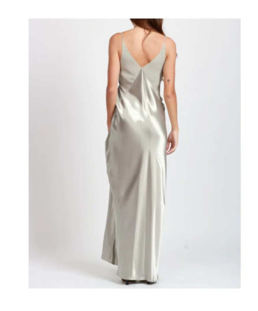 V-Neck Sleeveless Dress