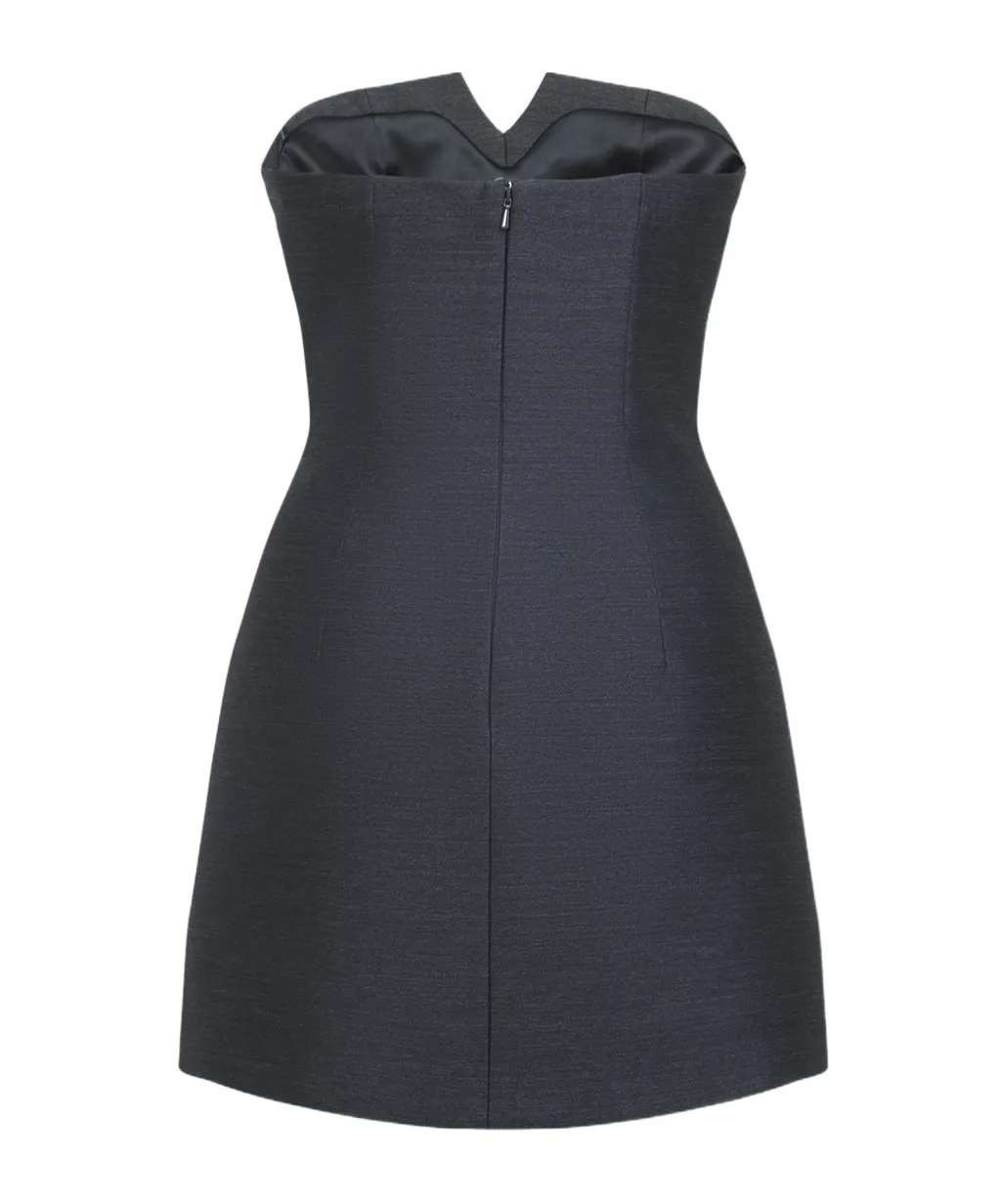 Tailoring Off Shoulder Dress