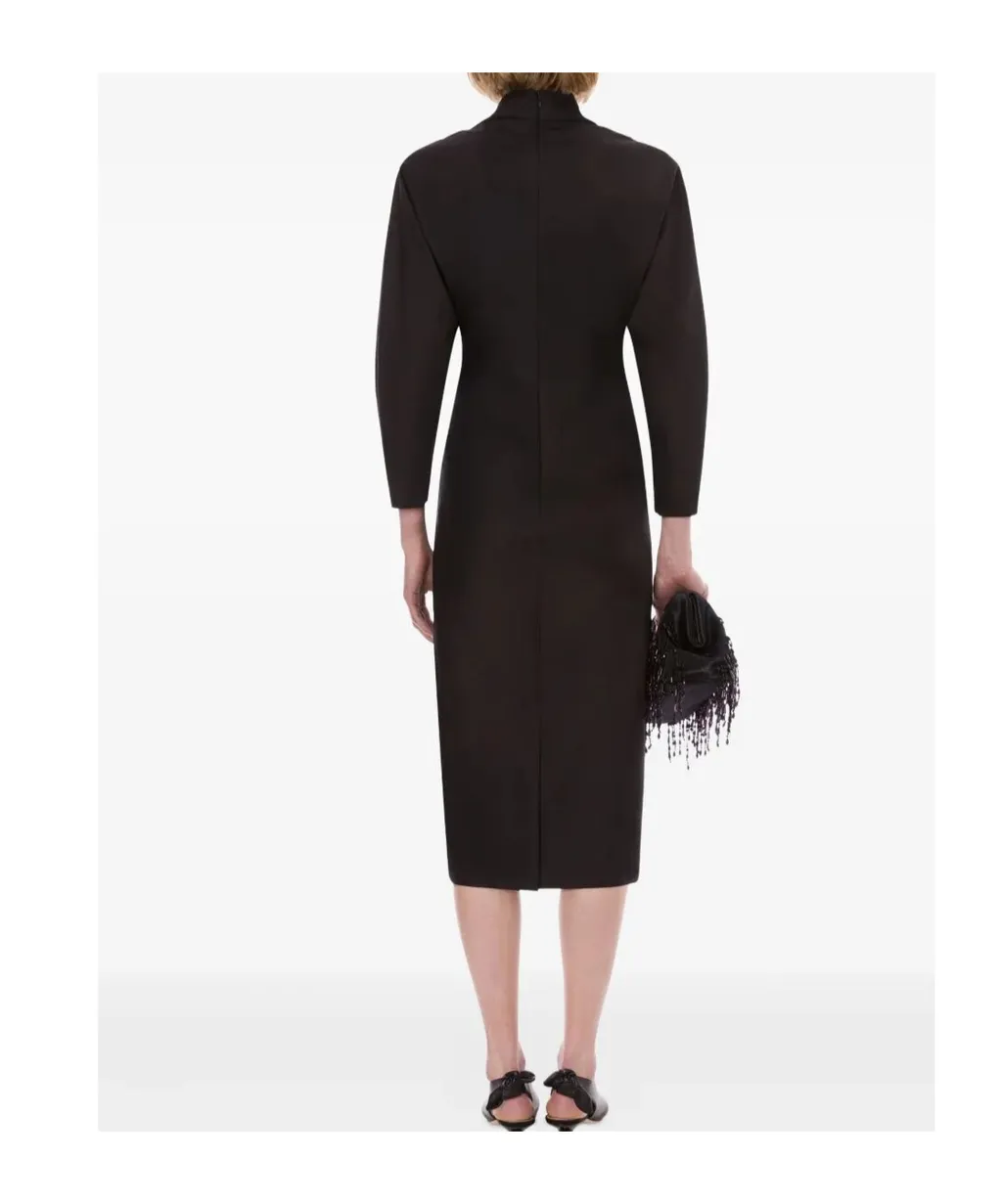 Mock-Neck Dress