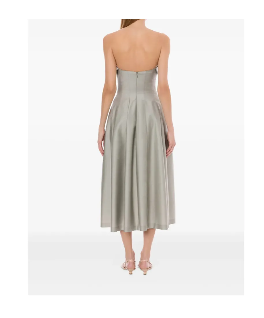 Off-Shoulder A-Line Skirt