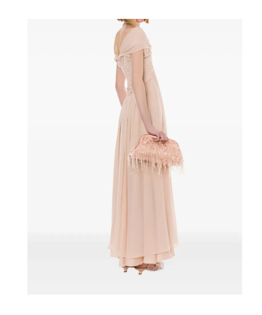 Pleated Detail Dress