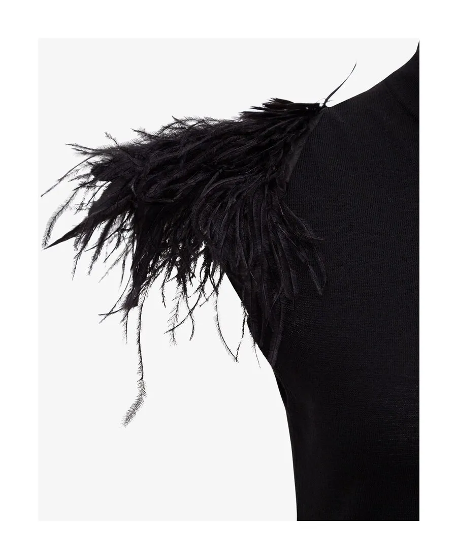 Stretch Feathers Top