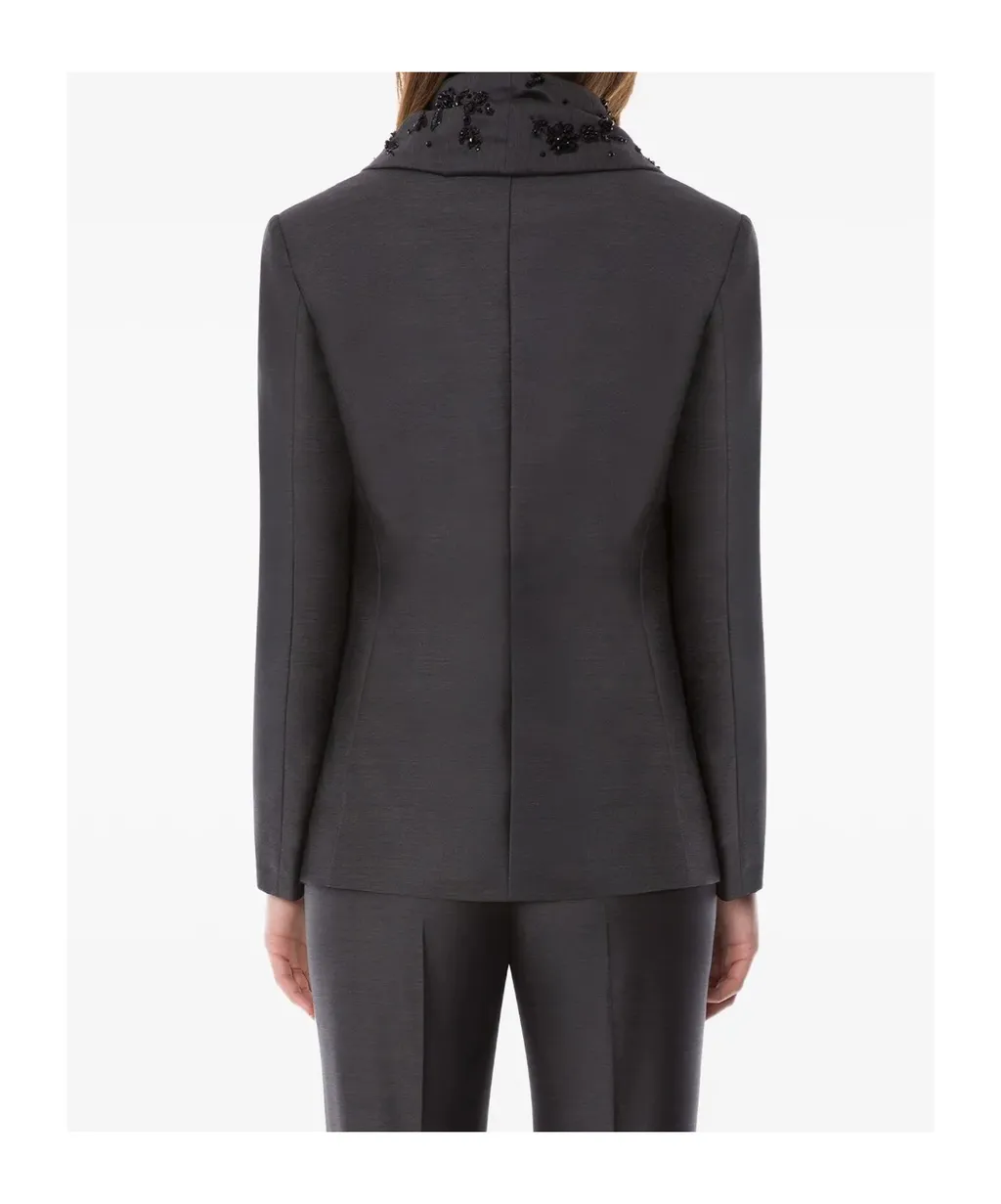 Long-Sleeved Suit Jacket