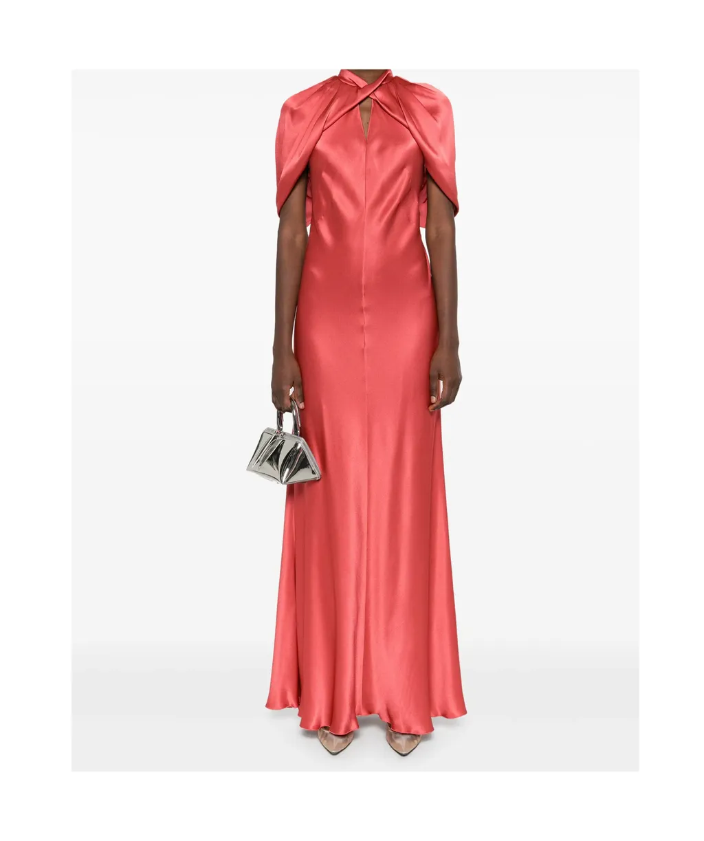 Draped Maxi Dress