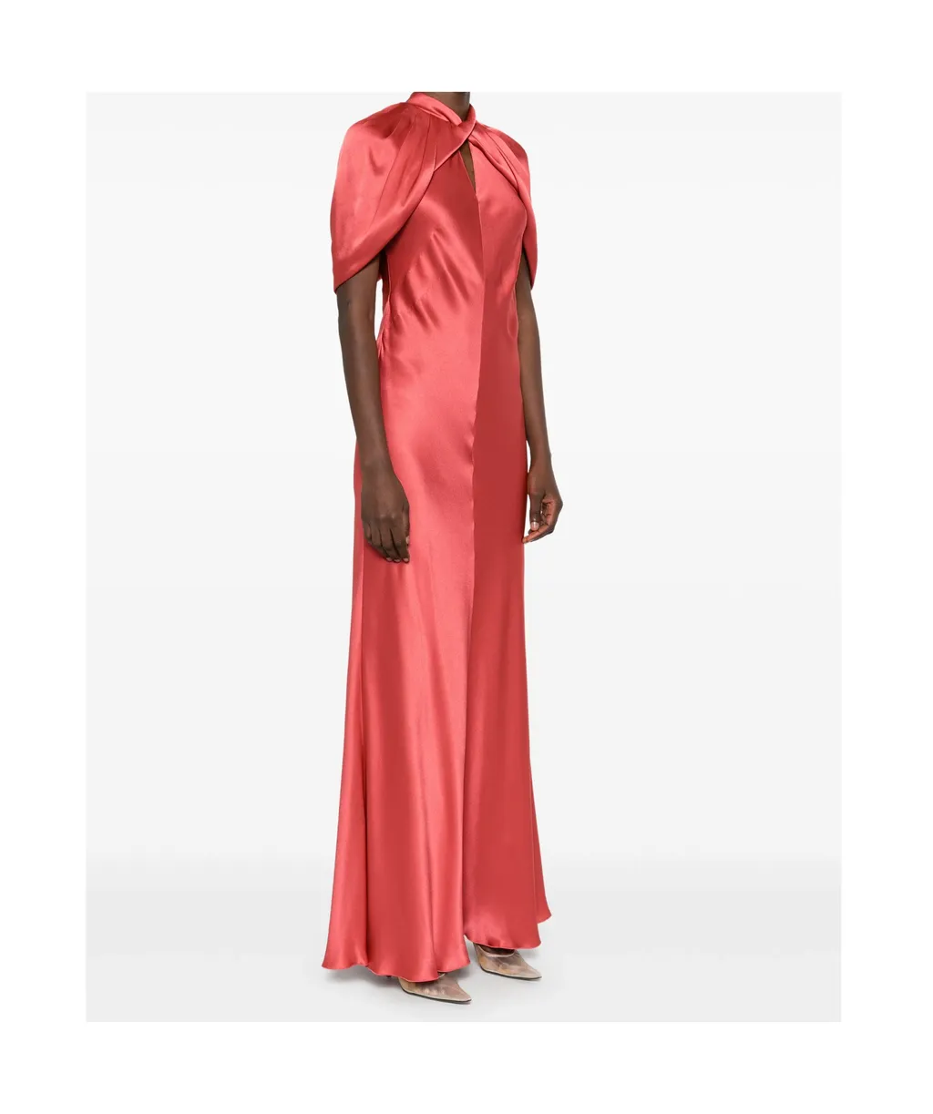 Draped Maxi Dress