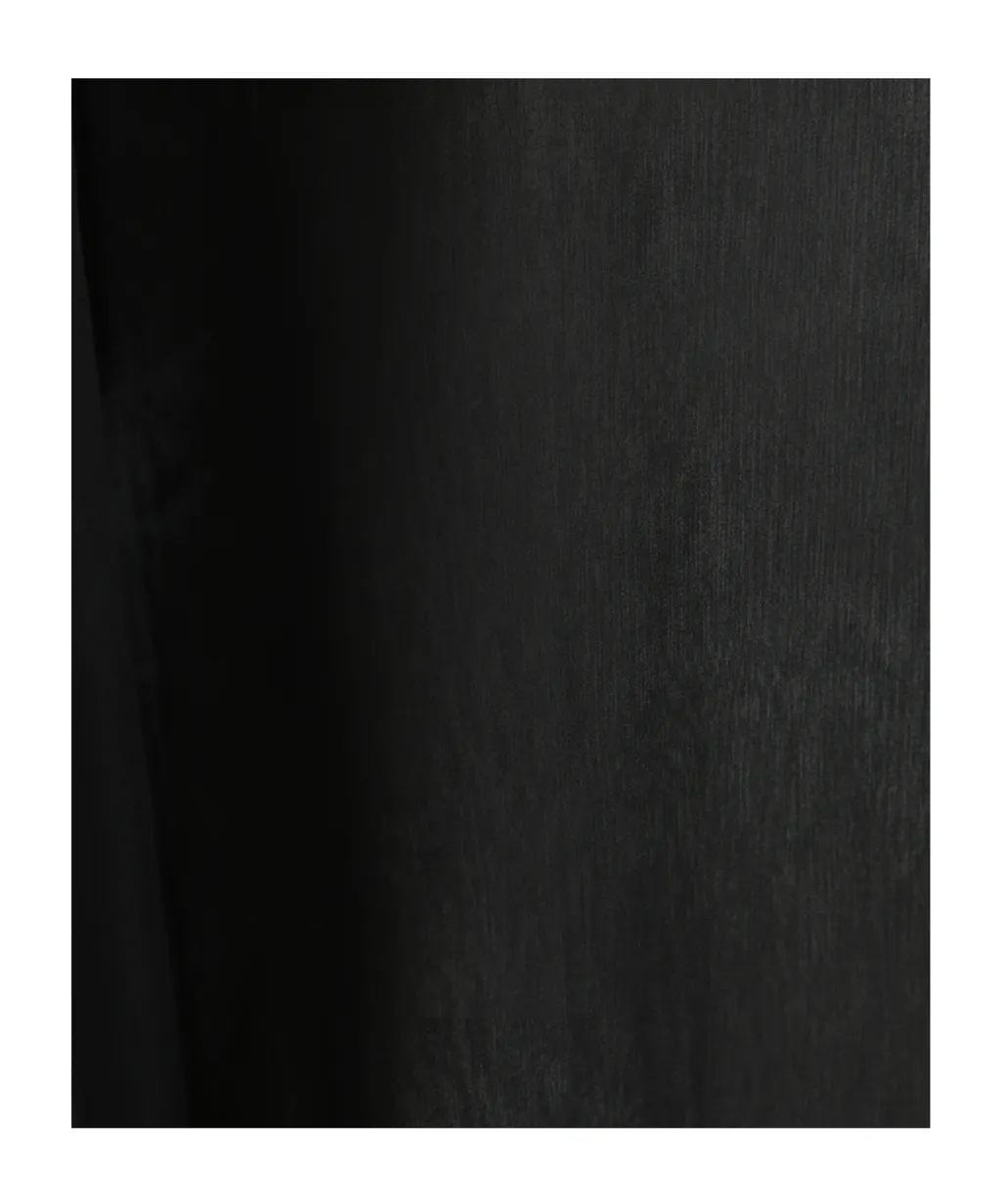 V-Neck Sheer Blouse