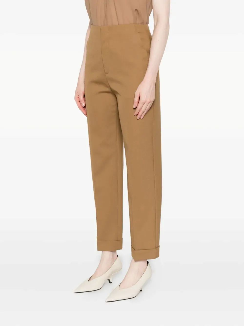 Cuffed-Hem Trousers