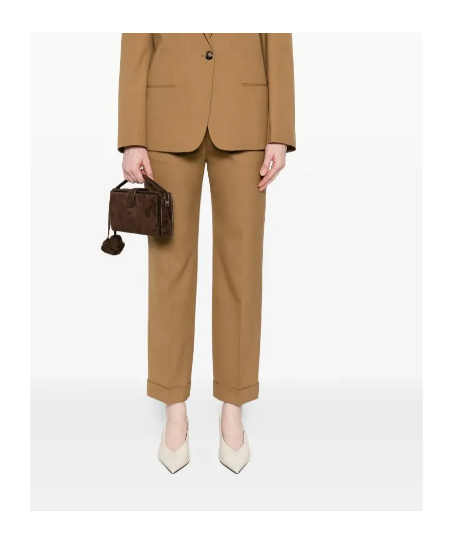 Cuffed-Hem Trousers