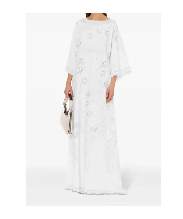 Floral Embroidered Maxi Dress