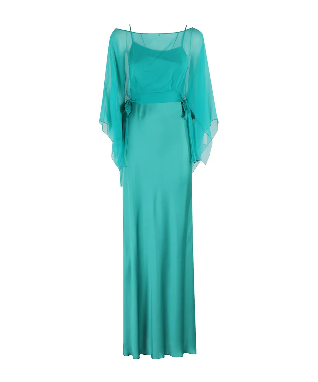 Layered Belted Dress