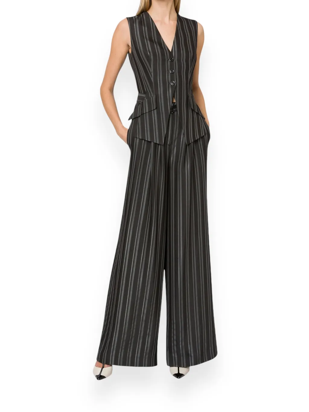 Striped Jumpsuit