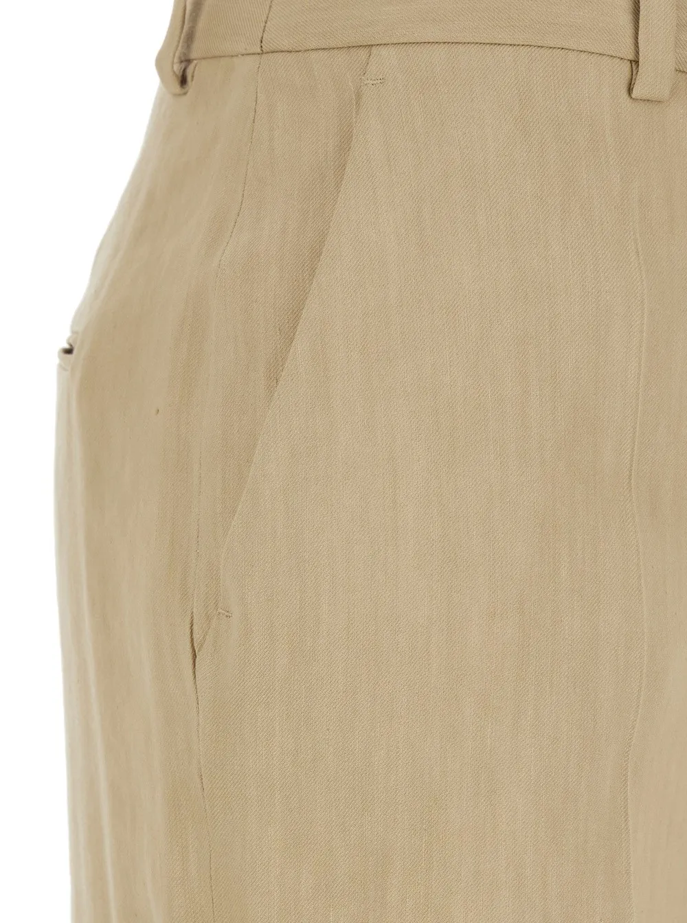 High-Waist Tailored Trousers