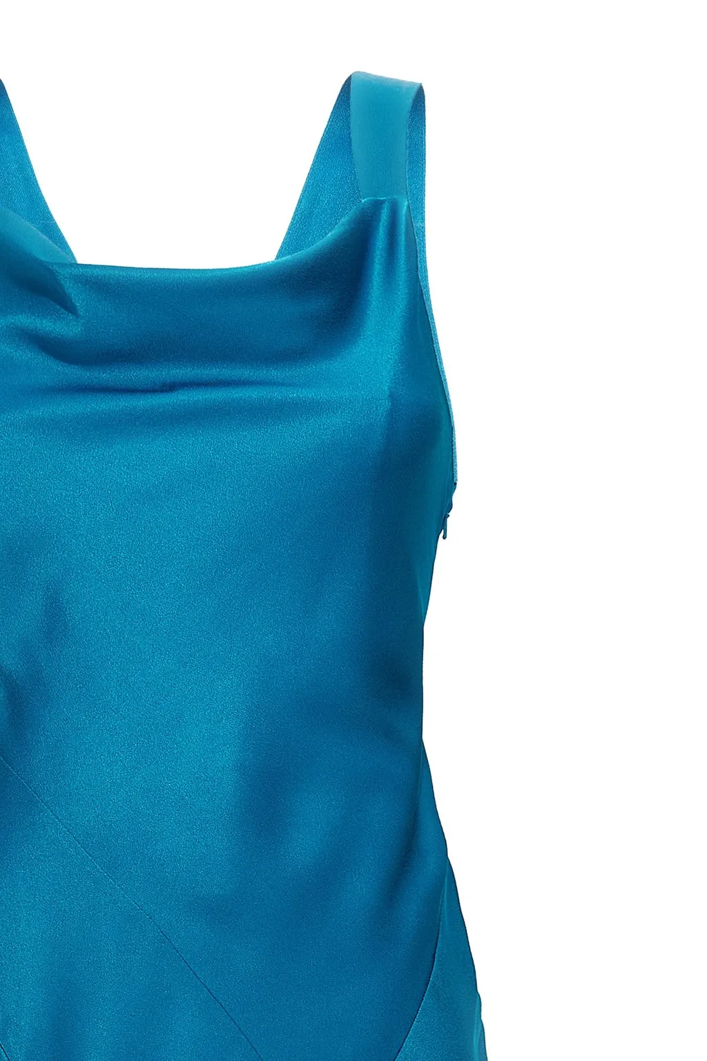 Cut Out Cocktail Satin Dress
