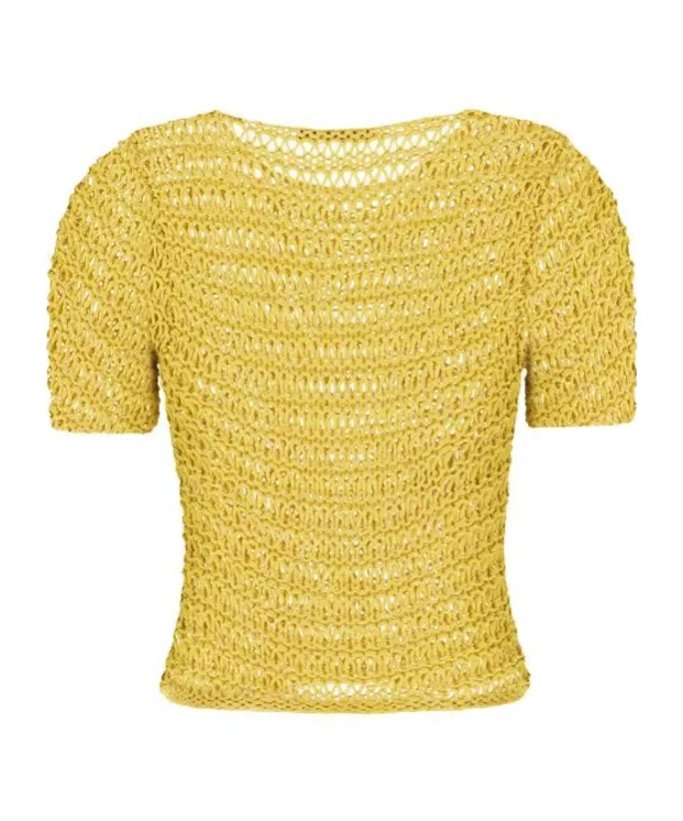 Open-Knit T-Shirt