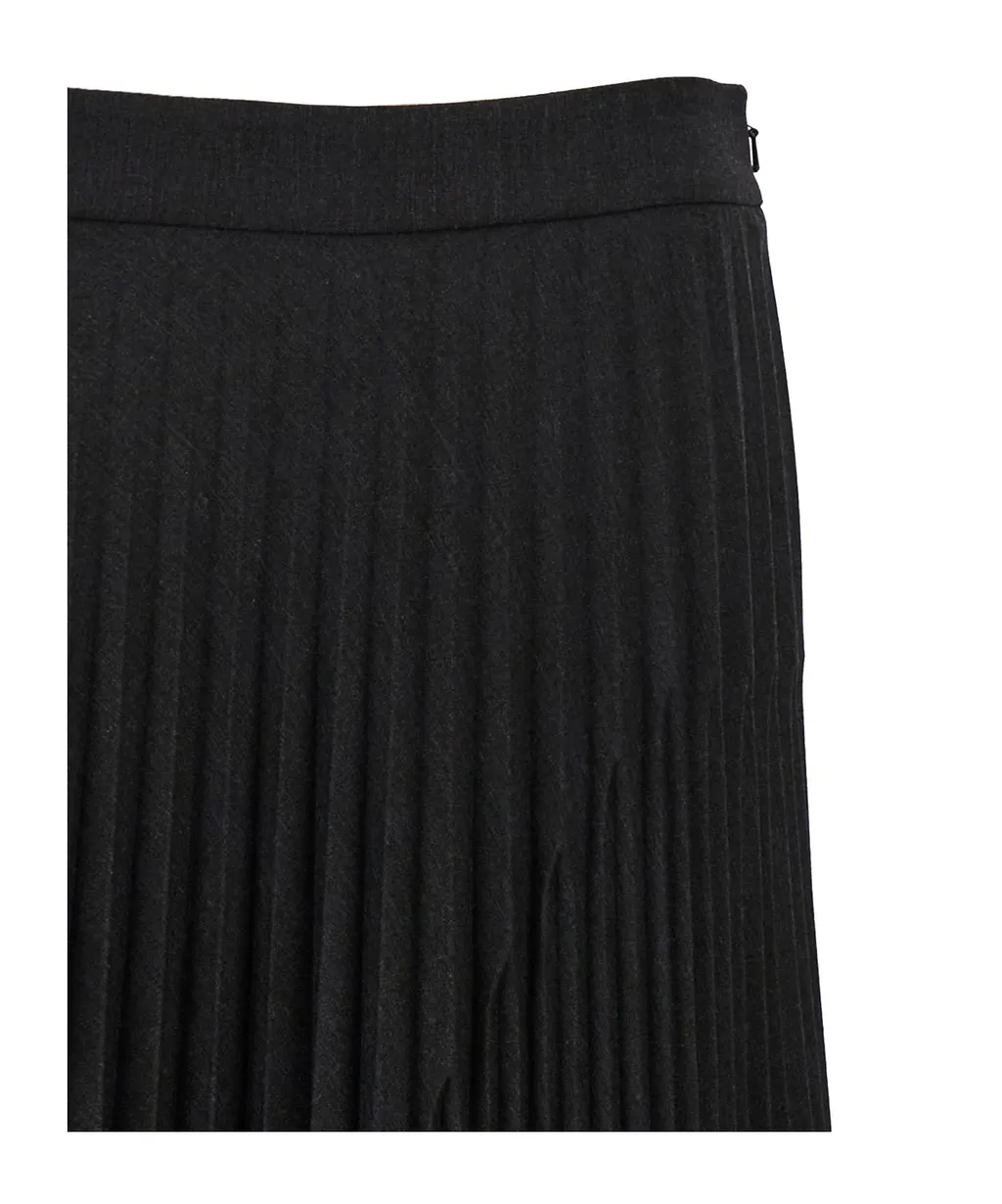 Pleated Long Skirt