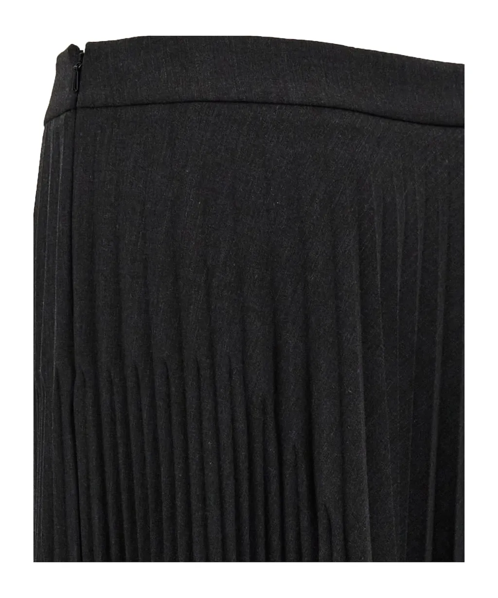 Pleated Long Skirt