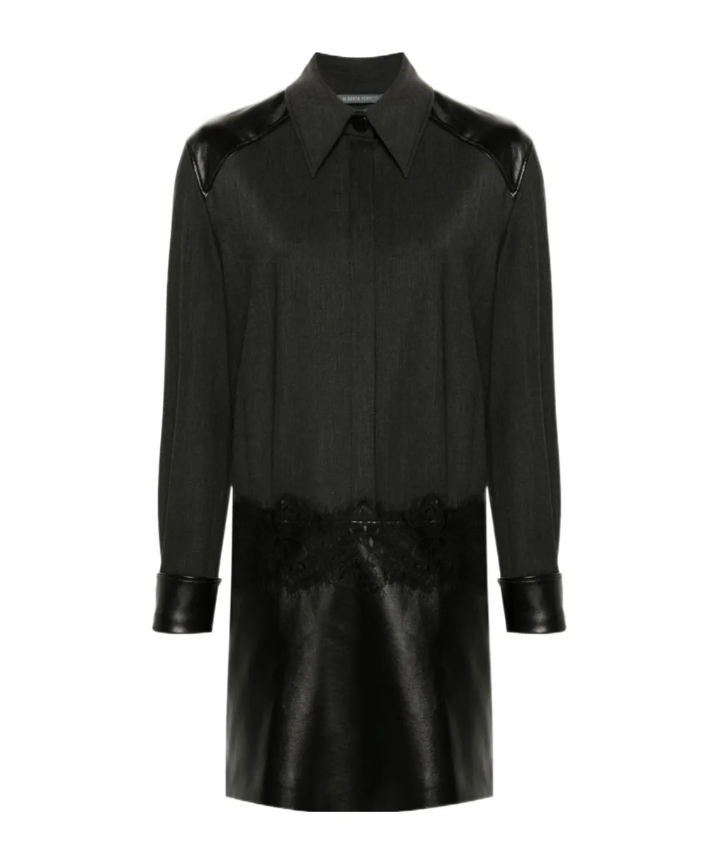 Long-Sleeved Shirt Dress