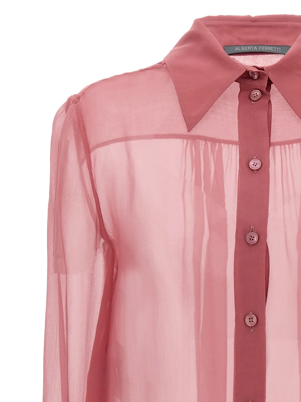 Long-Sleeved Button-Up Shirt
