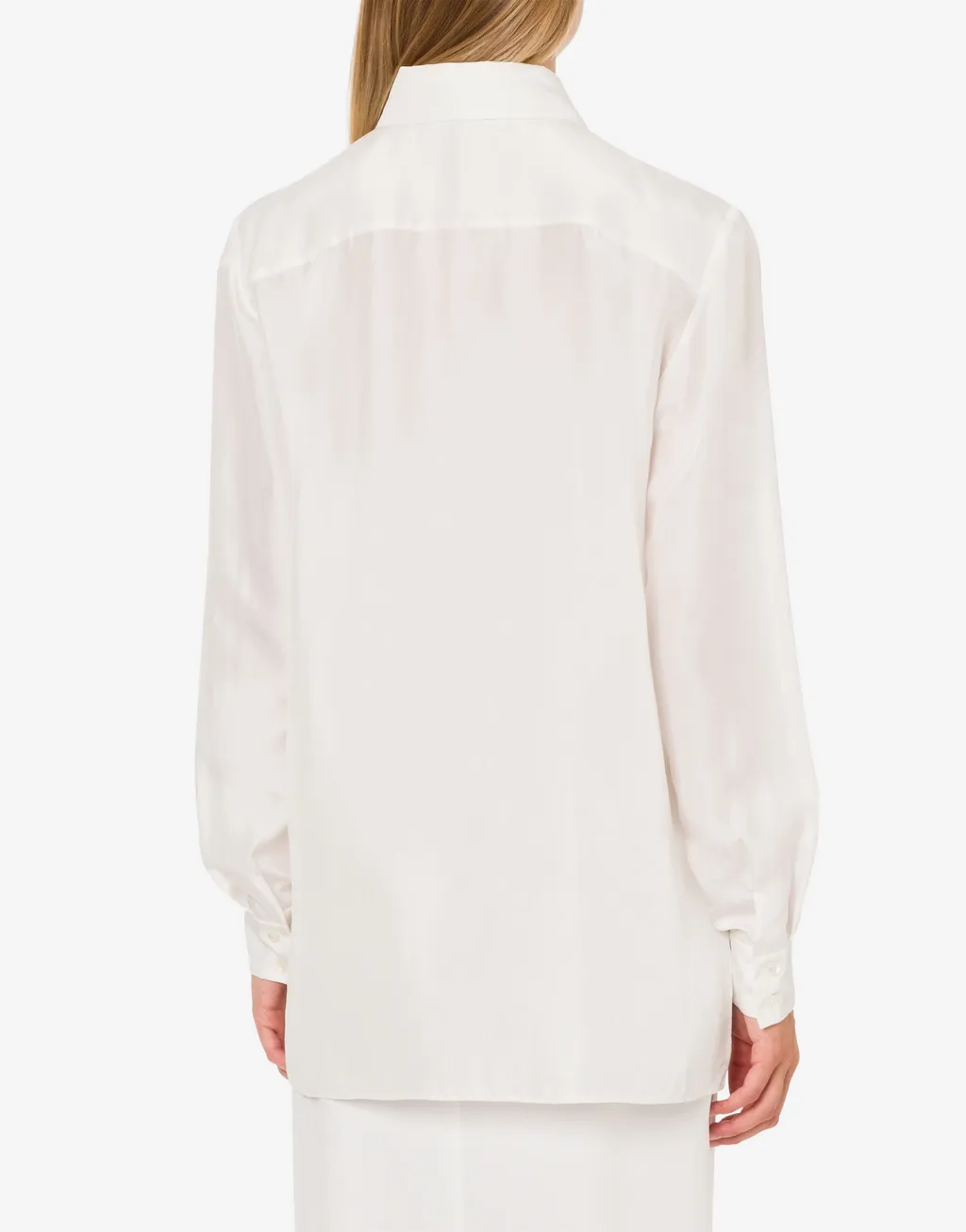 High-Low Hem Poplin Shirt