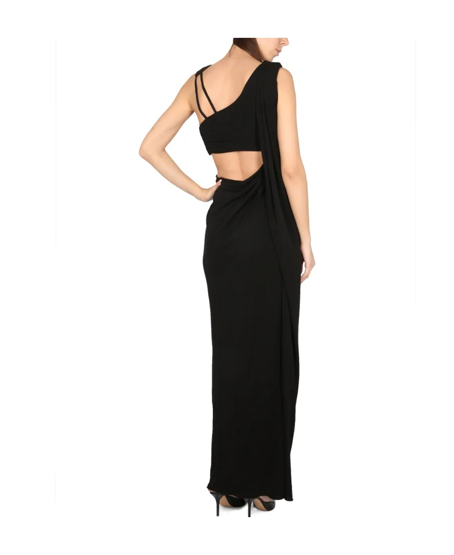 Back Cut-Out Slim Fit Dress